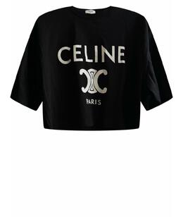 CELINE: Длинная футболка 