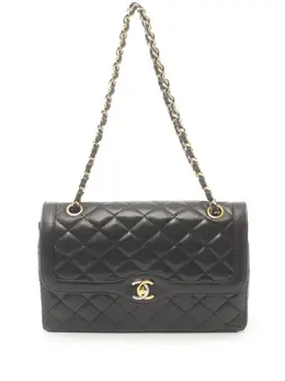 CHANEL Pre-Owned: Чёрная сумка 