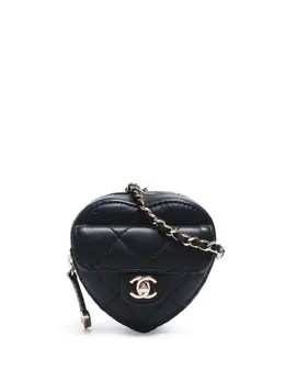 CHANEL Pre-Owned: Чёрная сумка 