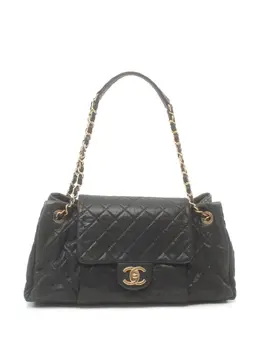 CHANEL Pre-Owned: Чёрная сумка 