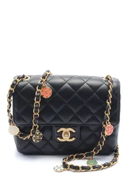 CHANEL Pre-Owned: Чёрная сумка 