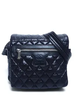 CHANEL Pre-Owned: Чёрная сумка 