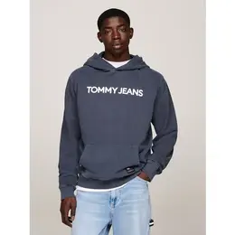 Tommy Jeans: Тёмная толстовка 