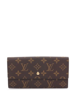 Louis Vuitton Pre-Owned: Коричневый кошелёк 