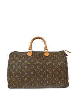 Louis Vuitton Pre-Owned: Коричневая сумка 