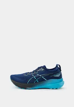 ASICS: Синие кроссовки 