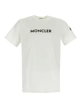 Moncler: Хлопковая футболка 