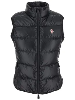 Moncler Grenoble: Чёрный жилет 