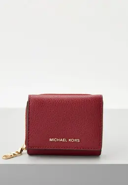 Michael Michael Kors: Бордовый кошелёк 