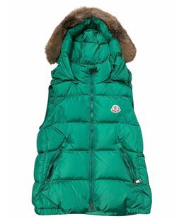 MONCLER: Жилет на меху 