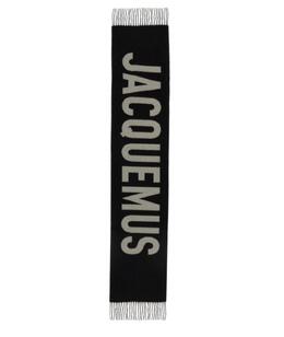 JACQUEMUS: Чёрный шарф 