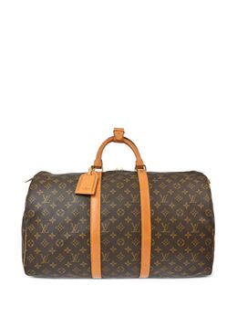 Louis Vuitton Pre-Owned: Коричневая сумка 