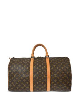 Louis Vuitton Pre-Owned: Коричневая сумка 