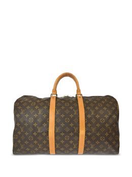 Louis Vuitton Pre-Owned: Коричневая сумка 