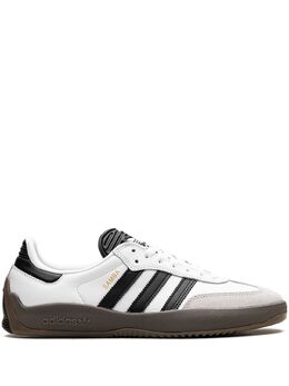 adidas: Белые кроссовки  Samba