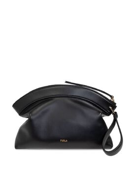 Furla: Чёрный клатч 