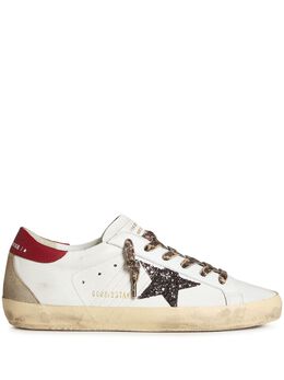 Golden Goose: Белые кроссовки  Super Star