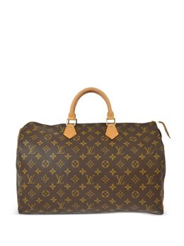 Louis Vuitton Pre-Owned: Коричневая сумка 