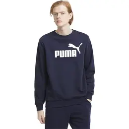 PUMA: Синий свитшот  Ess