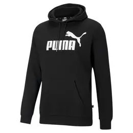 PUMA: Чёрная толстовка  Essentials