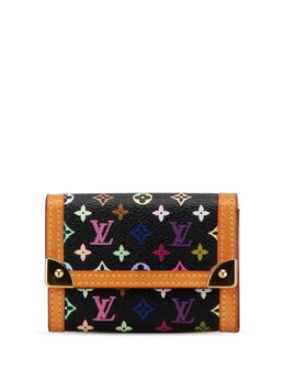 Louis Vuitton Pre-Owned: Чёрный кошелёк 