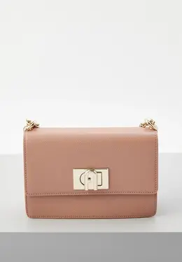 Furla: Розовая сумка 