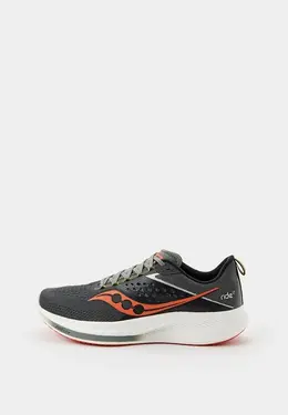 Saucony: Серые кроссовки 