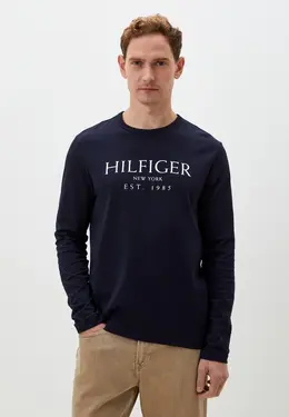 Tommy Hilfiger: Синий свитшот 