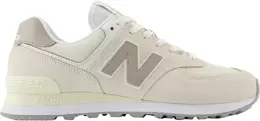 New Balance: Бежевые кроссовки  574