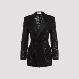 Saint Laurent: Чёрная куртка 