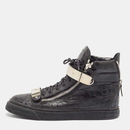 Giuseppe Zanotti: Чёрные кроссовки  Coby