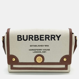 Burberry: Коричневая сумка через плечо  Horseferry