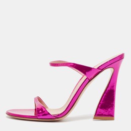 Gianvito Rossi: Розовые сандалии  Aura