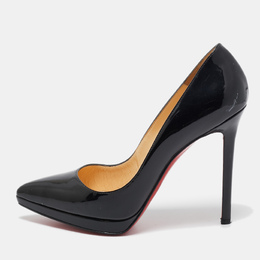 Christian Louboutin: Чёрные туфли  Pigalle