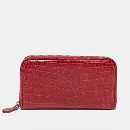 Bottega Veneta: Красный кошелёк 