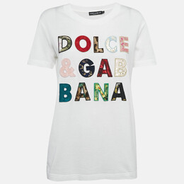 Dolce & Gabbana: Белая футболка  T