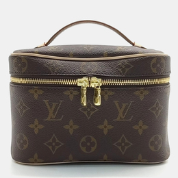 Louis Vuitton: Коричневая сумка 