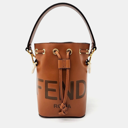 Fendi: Коричневая сумка 