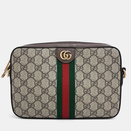 Gucci: Бежевая сумка  Ophidia GG