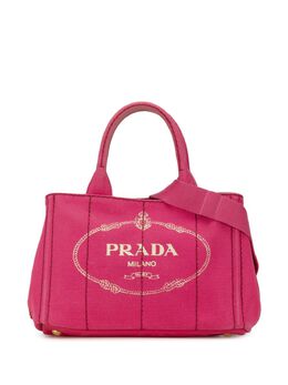 Prada Pre-Owned: Розовая сумка 