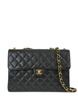 CHANEL Pre-Owned: Чёрная сумка 