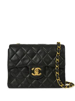 CHANEL Pre-Owned: Чёрная сумка 