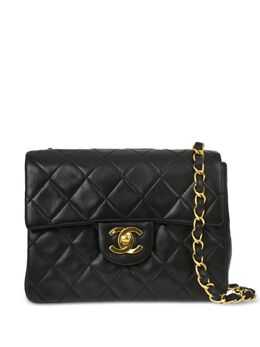 CHANEL Pre-Owned: Чёрная сумка 