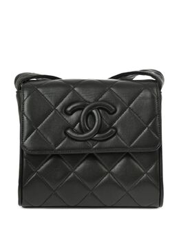 CHANEL Pre-Owned: Чёрная сумка 