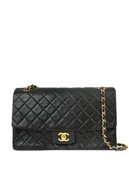 CHANEL Pre-Owned: Чёрная сумка 