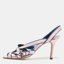 Manolo Blahnik: Розовые сандалии 