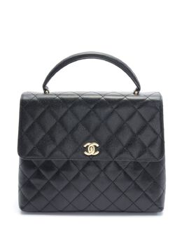 CHANEL Pre-Owned: Чёрная сумка 