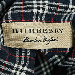 Burberry plaid blue online