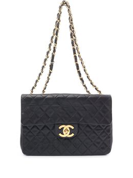 CHANEL Pre-Owned: Чёрная сумка 