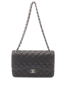 CHANEL Pre-Owned: Чёрная сумка 